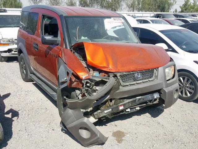 5J6YH28553L050669 - 2003 HONDA ELEMENT EX ORANGE photo 1