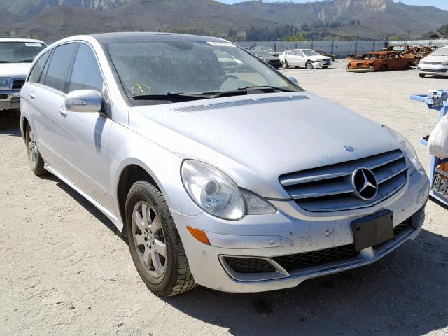 4JGCB65E47A051015 - 2007 MERCEDES-BENZ R 350 SILVER photo 1