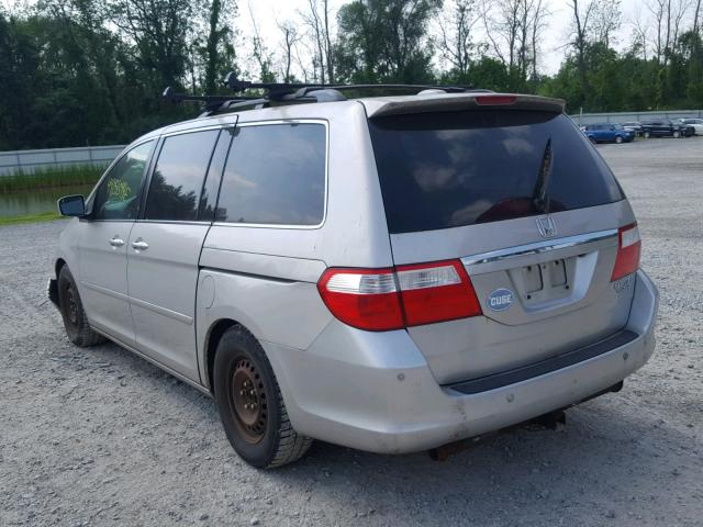 5FNRL38826B028693 - 2006 HONDA ODYSSEY TO GRAY photo 3