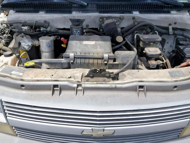 1GCDM19W3SB255722 - 1995 CHEVROLET ASTRO WHITE photo 7