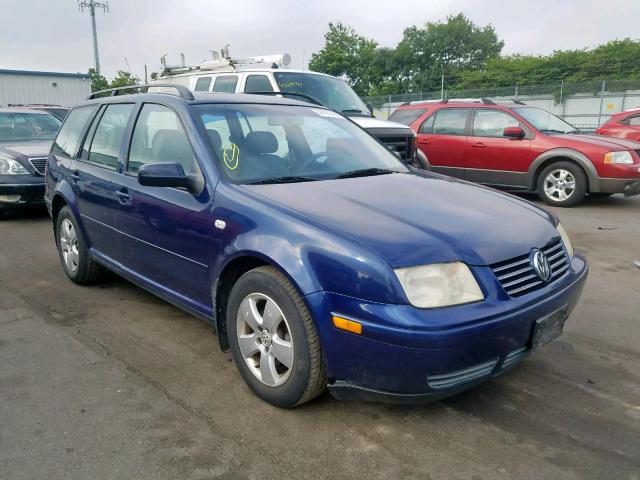 WVWSL61J34W173525 - 2004 VOLKSWAGEN JETTA GLS BLUE photo 1