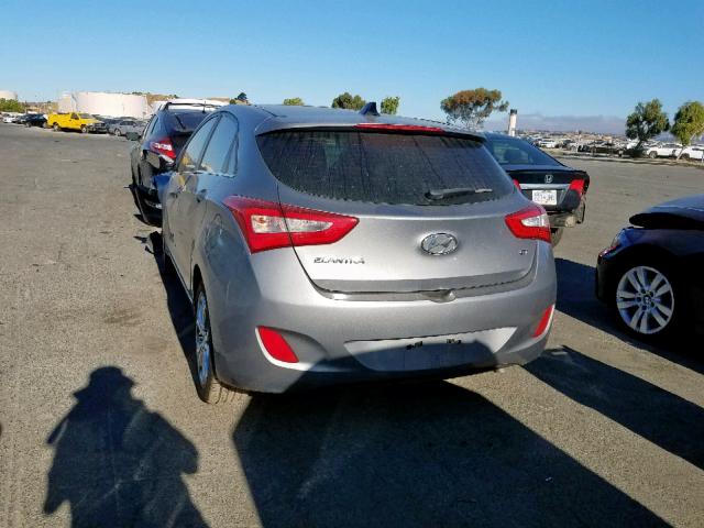 KMHD35LH5FU244179 - 2015 HYUNDAI ELANTRA GT GRAY photo 3