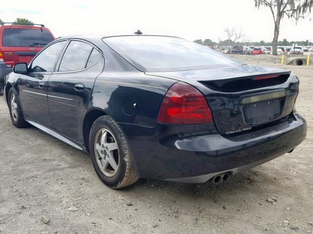2G2WS522441231921 - 2004 PONTIAC GRAND PRIX BLACK photo 3