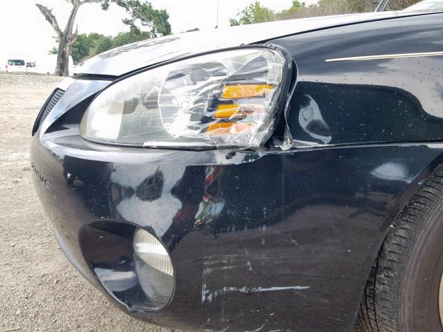 2G2WS522441231921 - 2004 PONTIAC GRAND PRIX BLACK photo 9