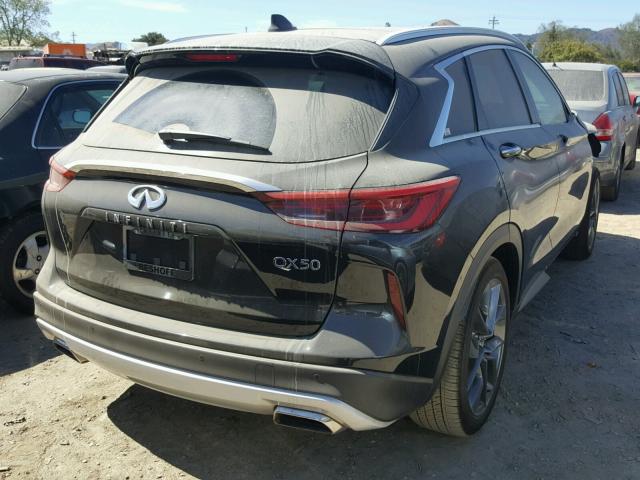 3PCAJ5M32KF105629 - 2019 INFINITI QX50 ESSEN BLACK photo 4