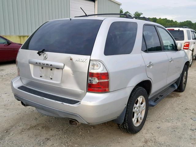 2HNYD18904H528200 - 2004 ACURA MDX TOURIN SILVER photo 4