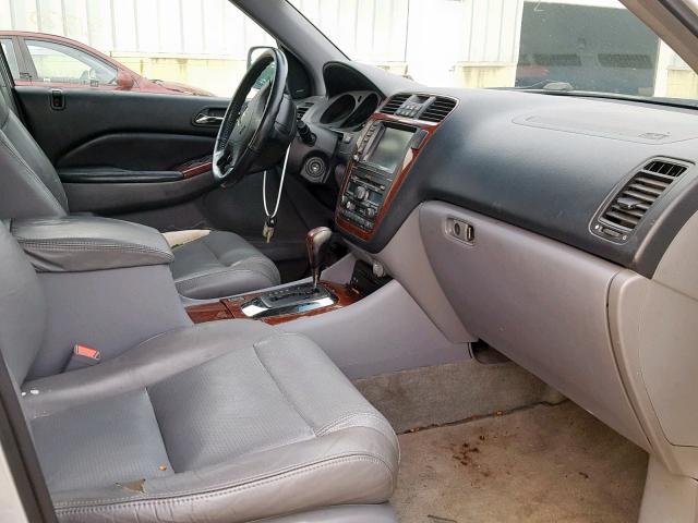 2HNYD18904H528200 - 2004 ACURA MDX TOURIN SILVER photo 5