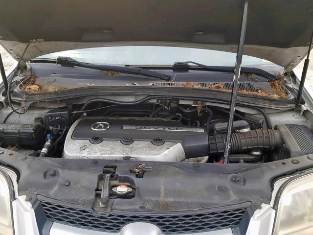 2HNYD18904H528200 - 2004 ACURA MDX TOURIN SILVER photo 7