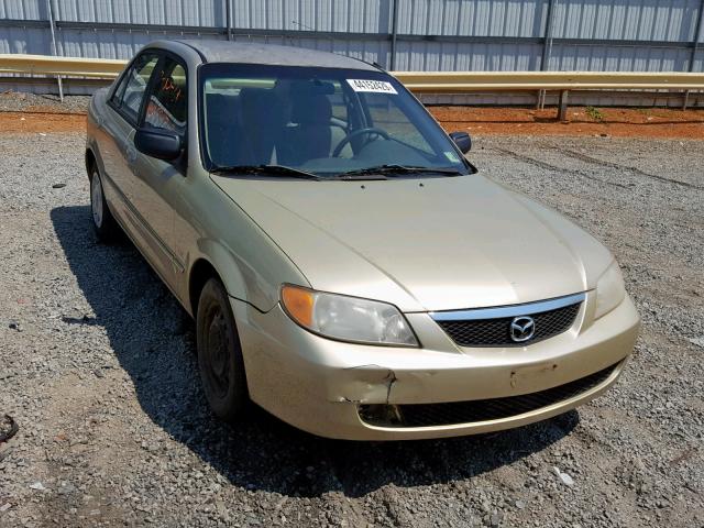 JM1BJ222410460098 - 2001 MAZDA PROTEGE DX TAN photo 1