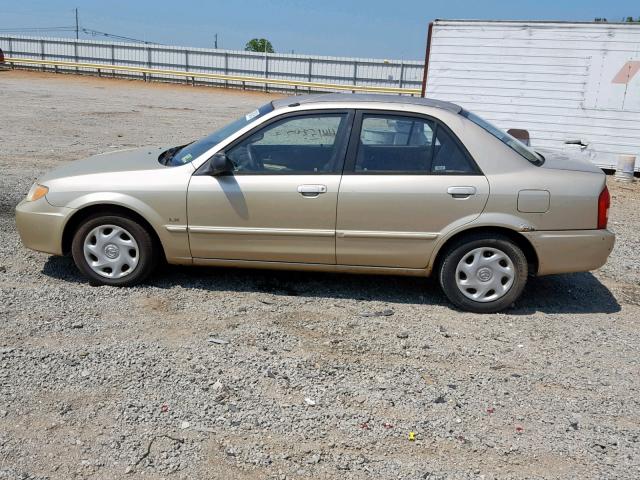 JM1BJ222410460098 - 2001 MAZDA PROTEGE DX TAN photo 9