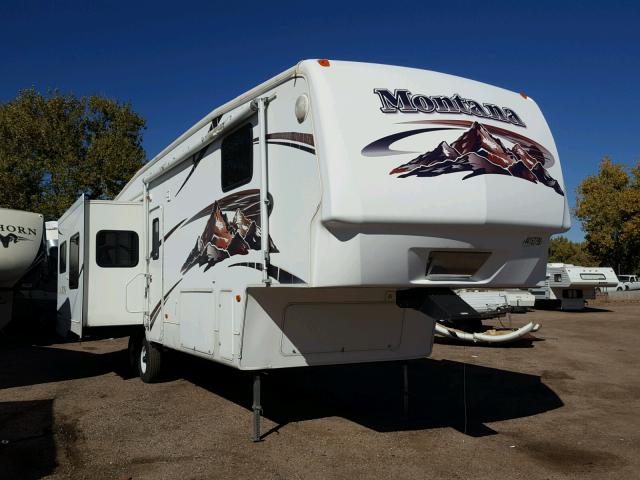 4YDF3402474702316 - 2007 KEYSTONE MONTANA WHITE photo 1
