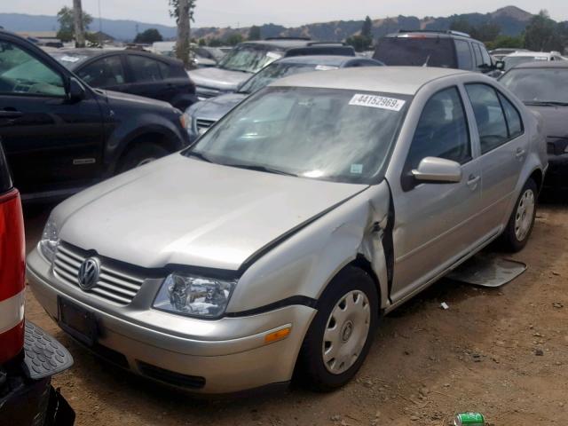 3VWSC29M8XM012550 - 1999 VOLKSWAGEN JETTA GLS SILVER photo 2