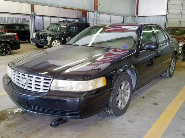 1G6KS54YX2U119267 - 2002 CADILLAC SEVILLE SL BLACK photo 2