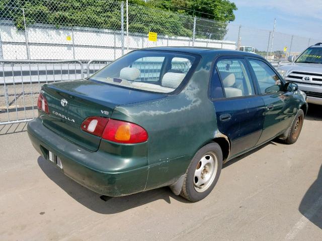 2T1BR12E5YC286233 - 2000 TOYOTA COROLLA VE GREEN photo 4