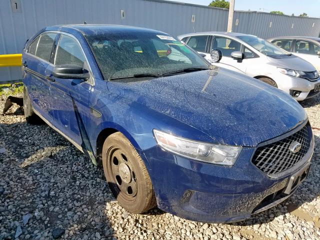 1FAHP2L80DG141147 - 2013 FORD TAURUS POL BLUE photo 1