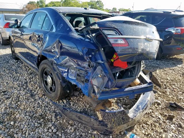 1FAHP2L80DG141147 - 2013 FORD TAURUS POL BLUE photo 3