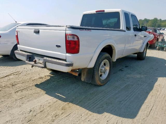 1FTYR44UX4PA92681 - 2004 FORD RANGER SUP WHITE photo 4