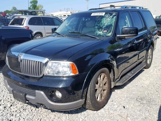 5LMFU28R03LJ11611 - 2003 LINCOLN NAVIGATOR BLACK photo 2