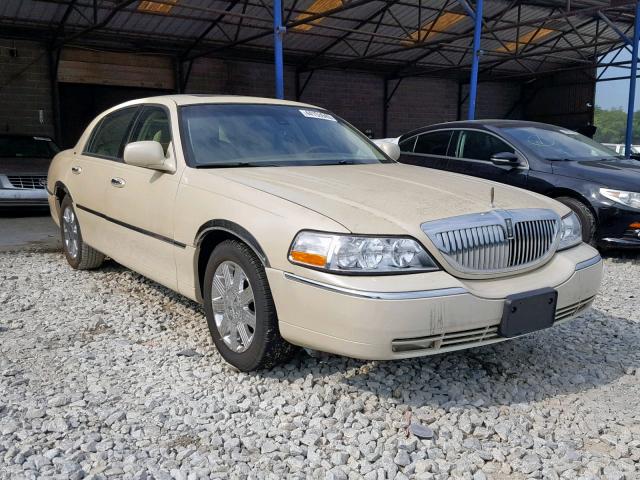 1LNHM83W23Y690194 - 2003 LINCOLN TOWN CAR C TAN photo 1