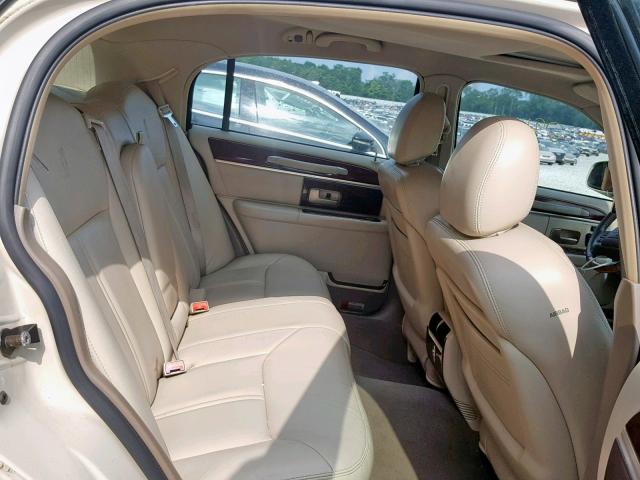 1LNHM83W23Y690194 - 2003 LINCOLN TOWN CAR C TAN photo 6