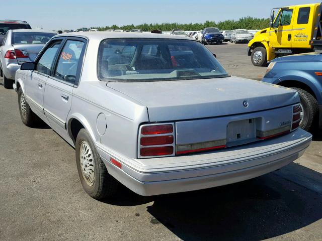 1G3AG55N1P6340878 - 1993 OLDSMOBILE CUTLASS CI ვერცხლისფერი ფოტო 3
