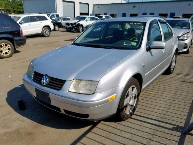 3VWST29M51M021861 - 2001 VOLKSWAGEN JETTA GLS GRAY photo 2