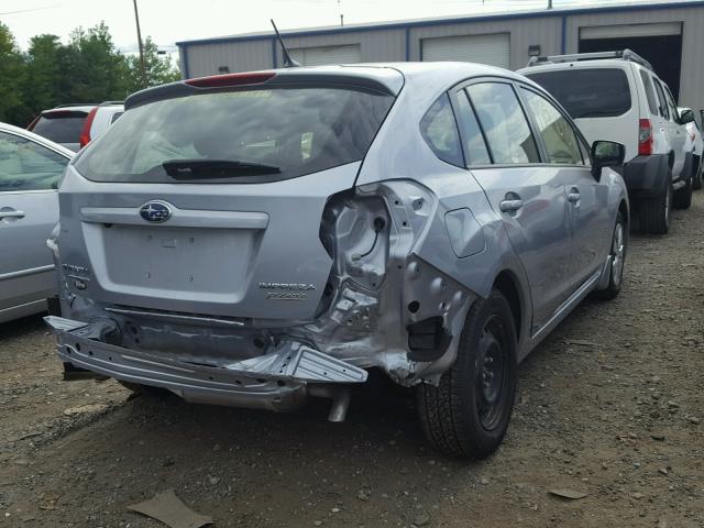 JF1GPAA60GH318320 - 2016 SUBARU IMPREZA SILVER photo 4