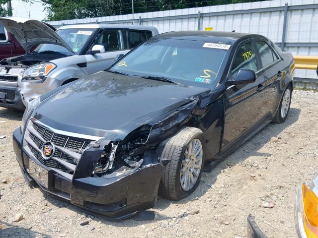 1G6DG5EY3B0122821 - 2011 CADILLAC CTS LUXURY BLACK photo 2