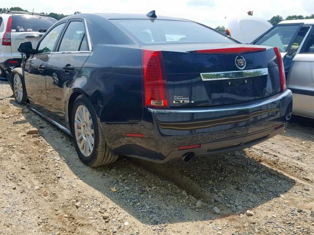 1G6DG5EY3B0122821 - 2011 CADILLAC CTS LUXURY BLACK photo 3