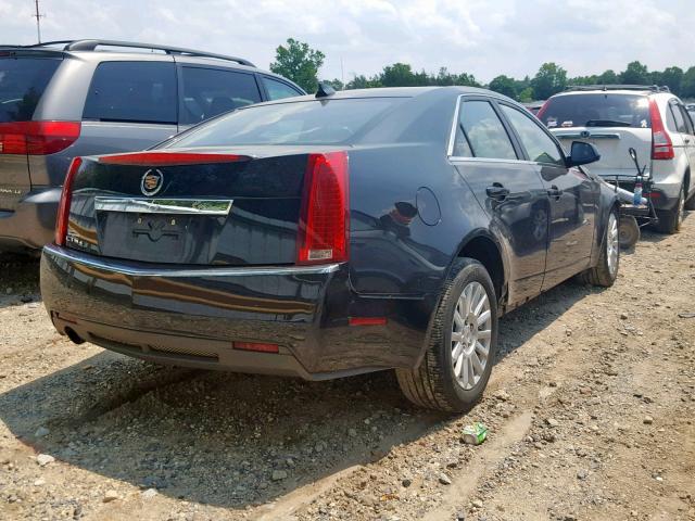 1G6DG5EY3B0122821 - 2011 CADILLAC CTS LUXURY BLACK photo 4