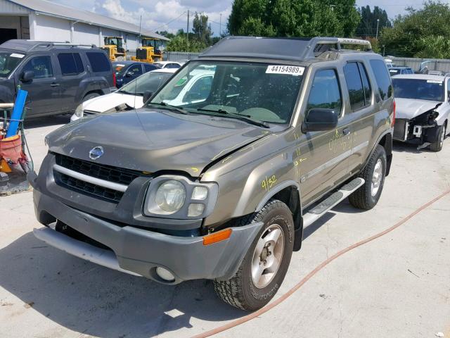 5N1ED28T92C577370 - 2002 NISSAN XTERRA XE BROWN photo 2