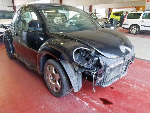 3VWCD21CXYM487509 - 2000 VOLKSWAGEN NEW BEETLE BLACK photo 1