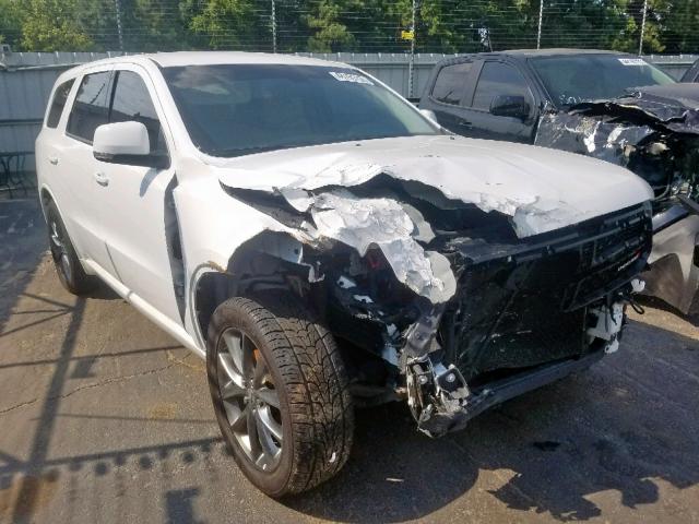 1C4RDHDG3HC724177 - 2017 DODGE DURANGO GT WHITE photo 1