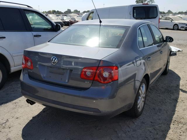 3VWEG71K97M194395 - 2007 VOLKSWAGEN JETTA WOLF GRAY photo 4