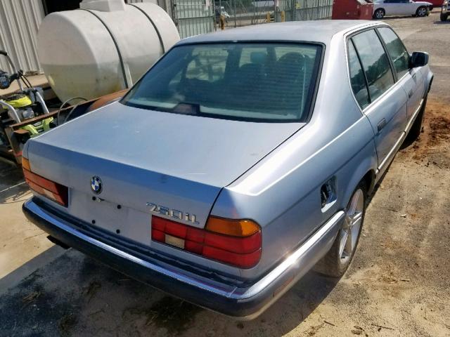 WBAGC8316LDC78309 - 1990 BMW 750 IL BLUE photo 4