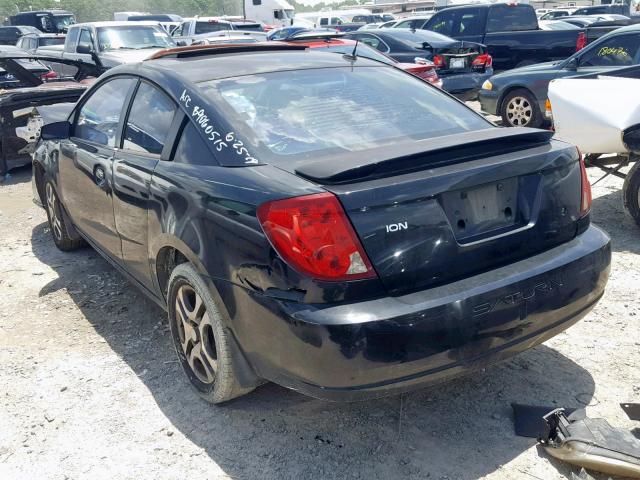 1G8AW14F65Z141014 - 2005 SATURN ION LEVEL BLACK photo 3