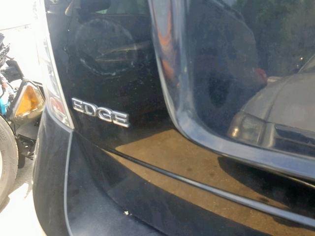 2FMDK38C37BA48446 - 2007 FORD EDGE SEL BLACK photo 9