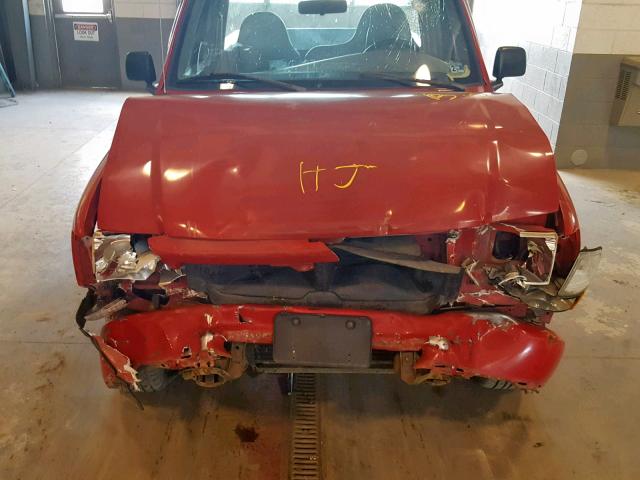 1FTYR10CXYTA36460 - 2000 FORD RANGER RED photo 7