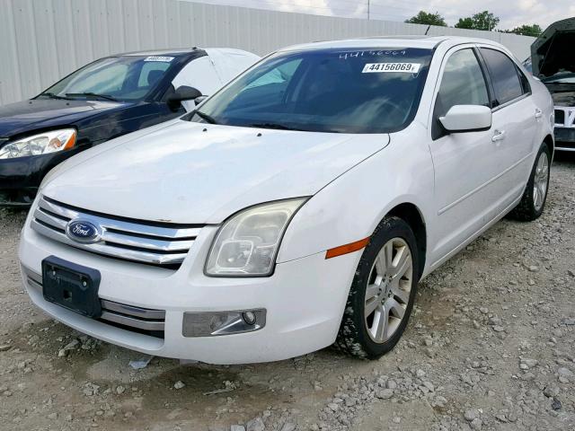 3FAHP02127R189447 - 2007 FORD FUSION SEL WHITE photo 2