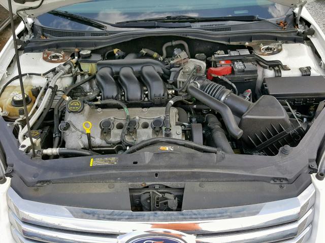 3FAHP02127R189447 - 2007 FORD FUSION SEL WHITE photo 7