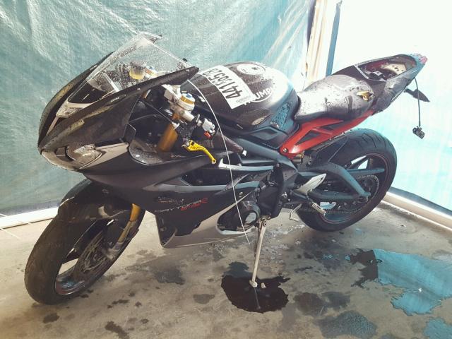 SMTA02YK6HJ788957 - 2017 TRIUMPH MOTORCYCLE DAYTONA 67 BLACK photo 2