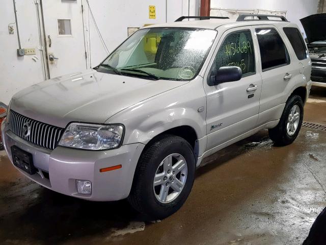 4M2CU39HX7KJ02247 - 2007 MERCURY MARINER HE TAN photo 2