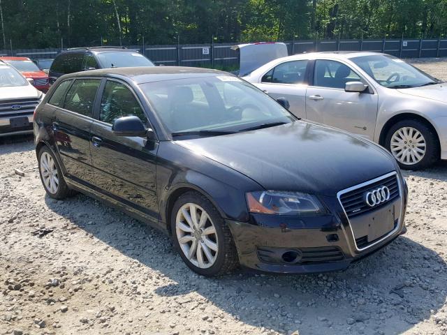 WAUKF78P69A108953 - 2009 AUDI A3 2.0T QU BLACK photo 1