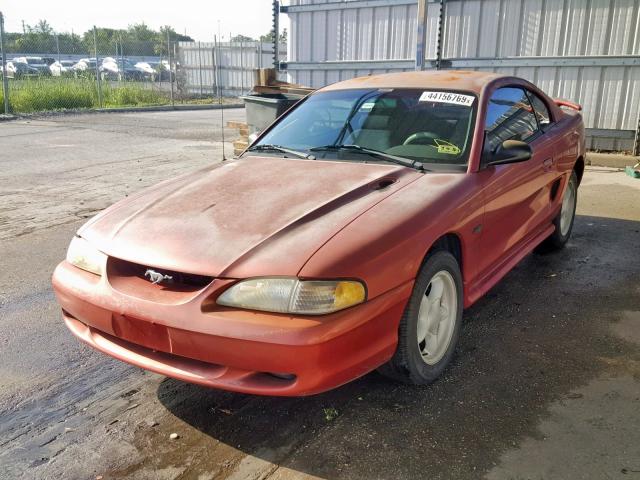 1FALP42X6VF204970 - 1997 FORD MUSTANG GT RED photo 2