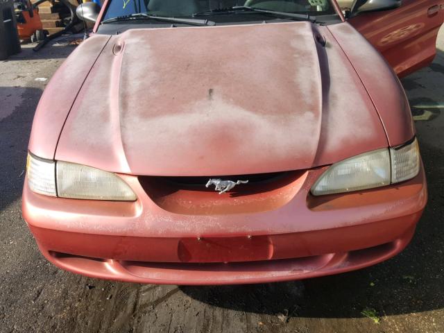 1FALP42X6VF204970 - 1997 FORD MUSTANG GT RED photo 7