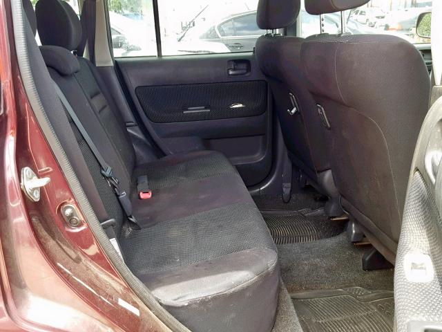 JTLKT324650171106 - 2005 TOYOTA SCION XB 勃艮第红 照片 6