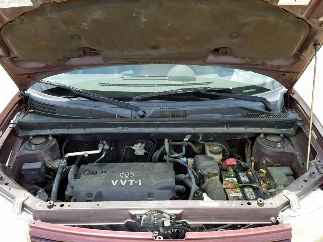 JTLKT324650171106 - 2005 TOYOTA SCION XB 勃艮第红 照片 7