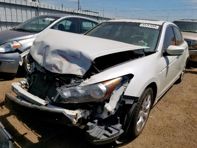 1HGCP3F89AA017240 - 2010 HONDA ACCORD EXL WHITE photo 2