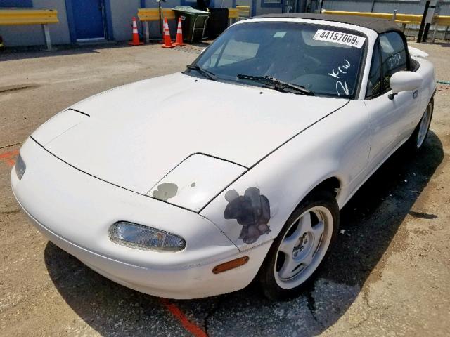 JM1NA3515L0133024 - 1990 MAZDA MX-5 MIATA WHITE photo 2