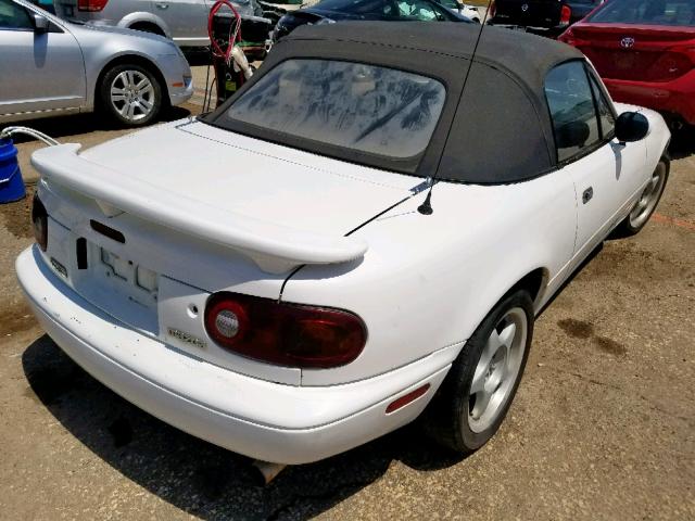 JM1NA3515L0133024 - 1990 MAZDA MX-5 MIATA WHITE photo 4